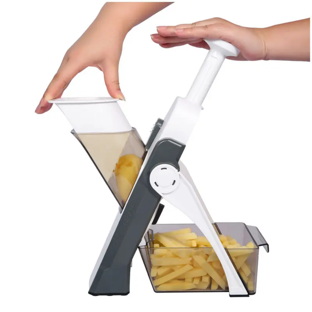 MANDOLINE MULTIFONCTIONS A LEVIER