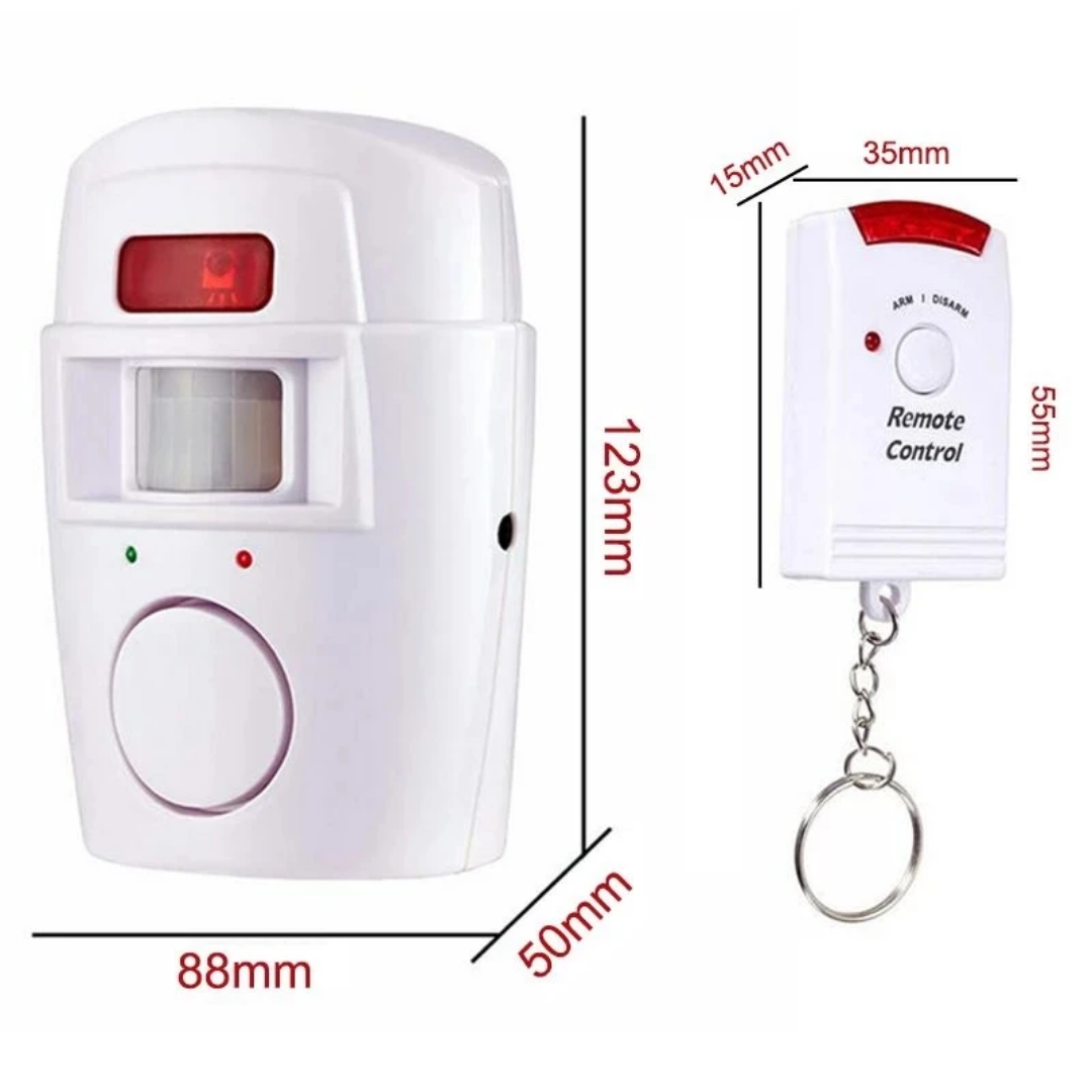 ALARME DE SECURITE SANS FIL A DETECTION DE MOUVEMENT SUSPECT