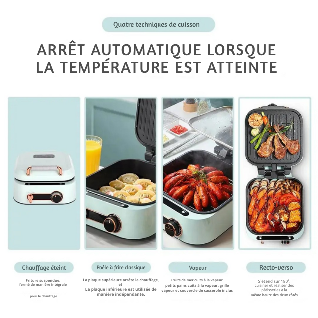 Grill et Marmite électrique 3 en 1