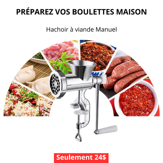 HACHOIR A VIANDE MULTIFONCTIONS