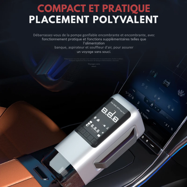 Gonfleur Portable intelligent 4 en 1