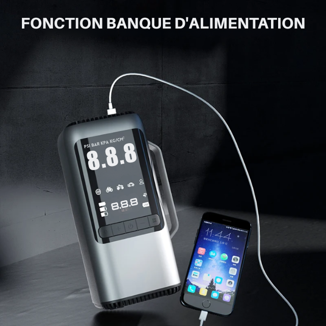 Gonfleur Portable intelligent 4 en 1